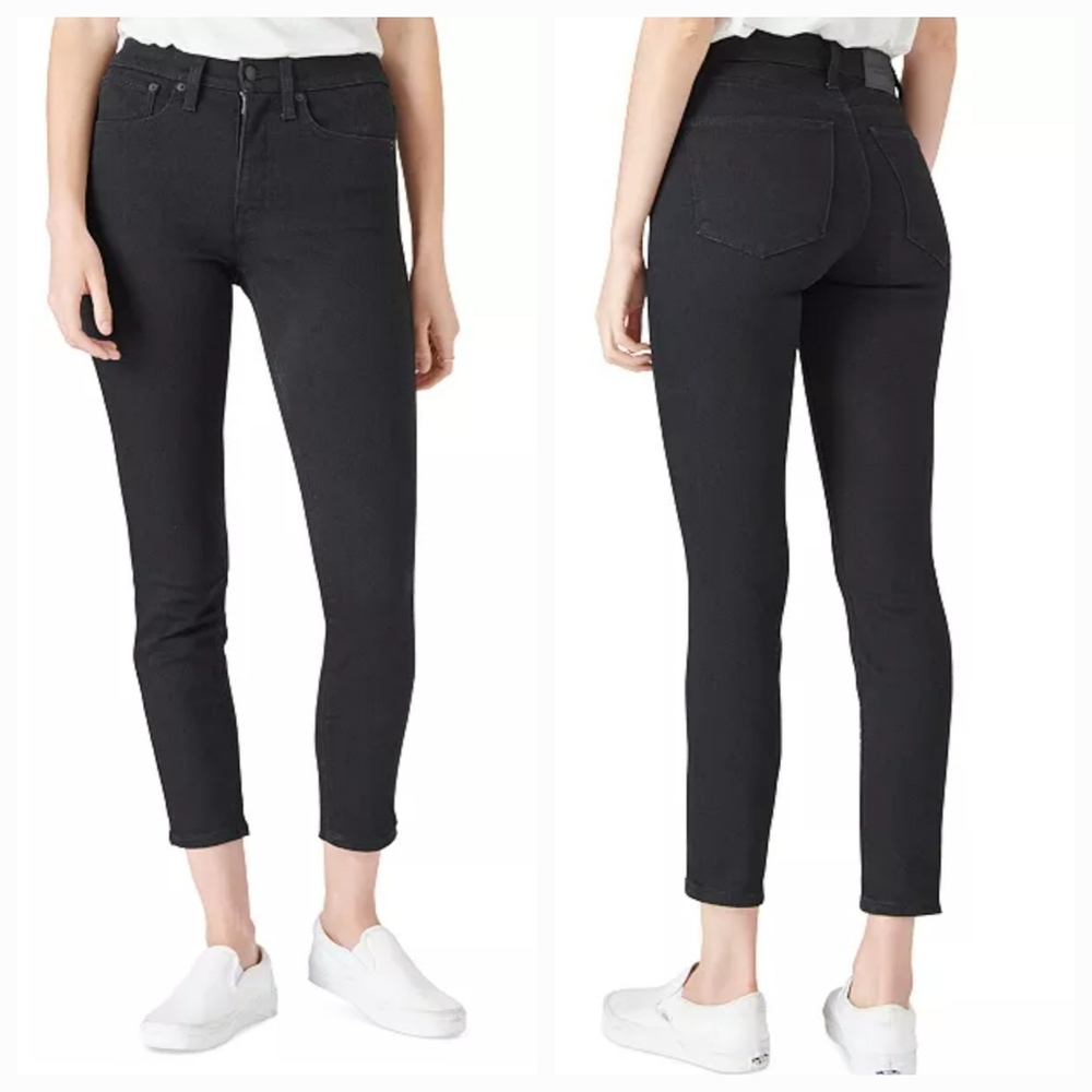 NWOT Lucky Brand High Rise Bridgette Skinny Black Jeans